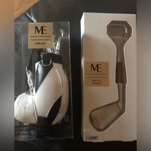 Golf-Themed Duo, Pen Set & Bottle Opener